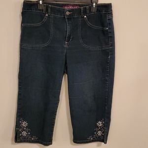 Gloria Vanderbilt Denim Cropped Pants